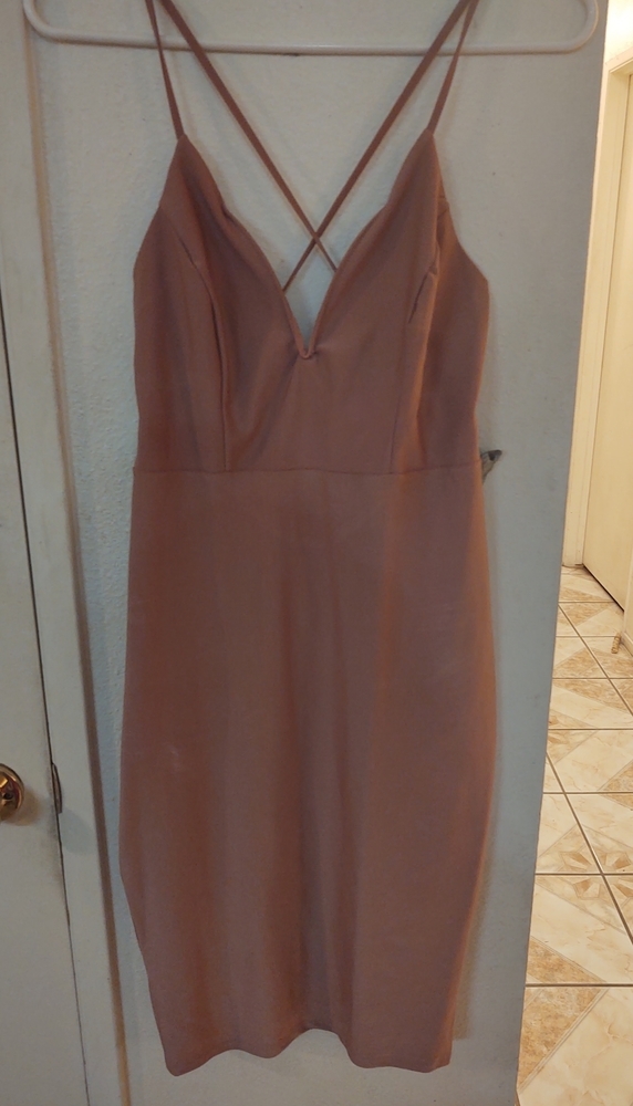 Pink dress size large
